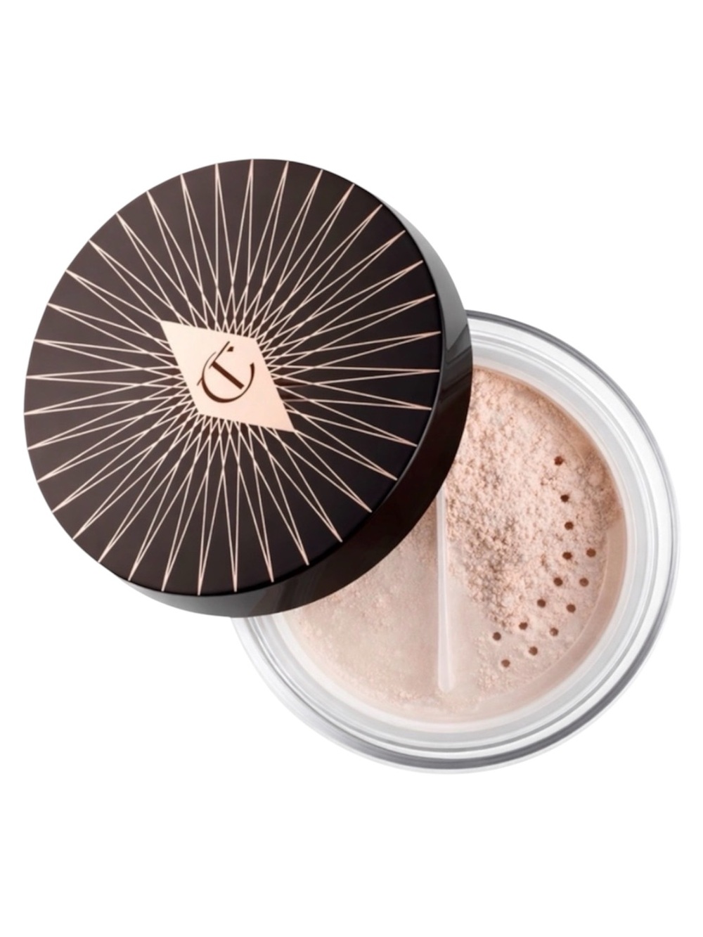 CHARLOTTE TILBURY CHARLOTTE’S GENIUS UNDER EYE & FACE SETTING POWDER IN 1 FAIR